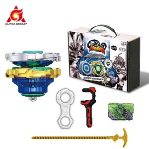 Nieskończoność Nado 3 seria pęknięć transformacja metalu Nado 2 w 1 Split Gyro bitwa bączek z wyrzutnią dzieci Anime Beyblade zabawka 210923