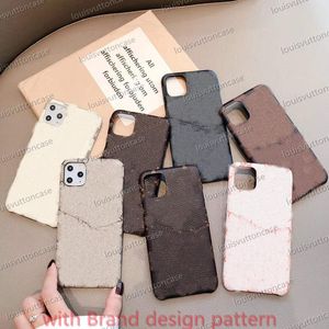 Fashion L Markie Połączenia telefonów na iPhone 15PROMAX 15PRO 15 14 14PROMAX 14PLUS 14PRO 13PROMAX Case 12 12pro 13promax PU Designer Designer z kartą 13pro okładka