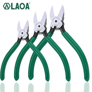 Laoa CR-V Alicate de plástico 4.5 / 5/6 / 7inch Jóias Elétricas Fios Cabo Cutters Corte Side Snips Ferramentas de Mão Ferramenta Eletricista 211110
