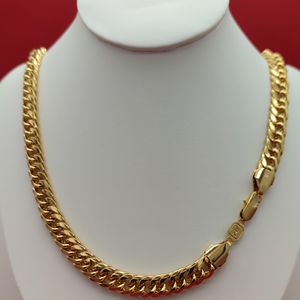 24 K Yellow Gold Filled Solid 5mm Wheat Round Franco Chain Pendant Necklace STAMP Lobster Clasp Link 600mm