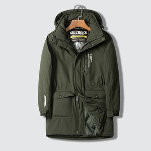 Jaqueta de inverno masculina com capuz tamanho grande 8xl casaco quente meados de noivador de moedas do sexo masculino outono de espessura de algodão padd parka térmica homens 210222