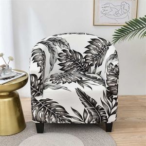 Elastic Stretch Bathtub Armchair Cover Sofa Protector Washable Furniture Slipcover High Quality el Home Polyester chair 211116