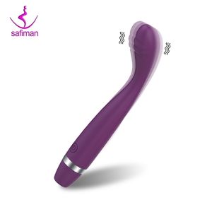 Nybörjare G-Spot Vibrator för kvinnor 8 sekunder till orgasm Fingerformad Vibes Nippel Clitoris Stimulator Sexleksaker Vuxen Kvinna 220303