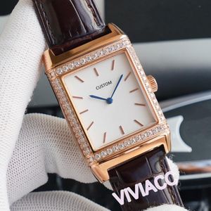 Classic Men Women Couples Watch Automatic Mechanical clock Stainless Steel Sapphire geometric rectangular watches 38mm 49mm