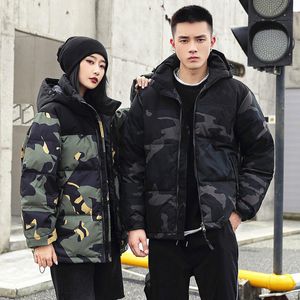 Camouflage Luxury Mens Jackets Face North Hooded Down Jacket with Letter Highly Quality Winter Coats Sports Unisex Parkas Top Clothings M-3XL