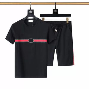 Herren-Trainingsanzüge, Damen-T-Shirt-Sets, klassische Buchstaben-Shorts, zweiteilig, lässig, kurze Ärmel, Sportmode, Sportbekleidung, Designer-Stickerei, 2SS