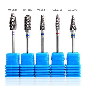 Wholesale polishing nails for sale - Group buy Nail Gel Tungsten Steel Polishing Head Blue Standard Drill Bit Electric Polisher Accessories Removal Tool