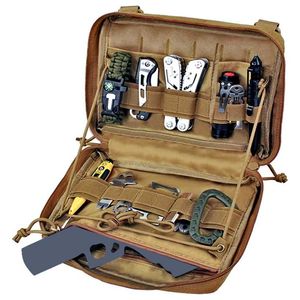 Molle Military Pouch Bag EMT Tactical Outdoor Emergency Pack Camping Jakt Tillbehör Utility Multi-tool Kit EDC 220104