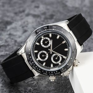NEW montre de luxe u1 factory Quality Quartz Watch For mens watches Colorful Watch Rubber Strap Sport VK Chronograph waterproof wristWatch