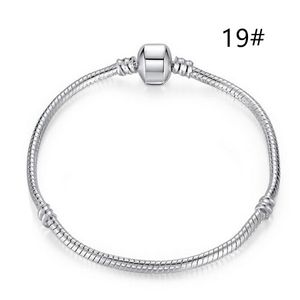 Silver Snake Chain Bangle & Bracelet for Women Luxury Jewelry