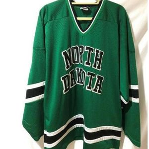 CUSTOM Vintage 1993-95 North Dakota Fighting Sioux Hockey Jersey or custom any name or number retro Jersey