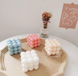 Cute Soy Wax Bubble candle molds silicone - Aromatherapy Cube for Relaxation and Home Decor - Small and Cute - Perfect Birthday Gift (SN2698)