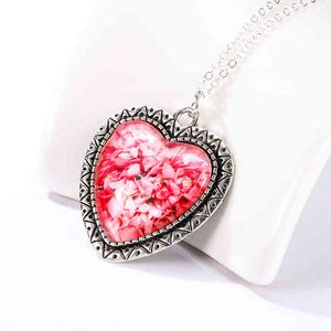 Ny Dign Women's Fashion Chain Smycken Necklac Custom Pendants Heart Necklace för Ladi