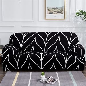 Elastic Sofa Slipcovers Modern Cover for Living Room Sectional Corner L-shape Chair Protector Couch 1 2 3 4 Seater 220302