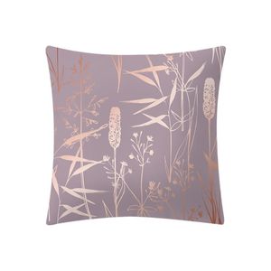 Cuscino/Cuscino decorativo Housse De Coussin Fodera per cuscino rosa oro rosa Fodera per cuscino San Valentino Federa quadrata Decorazione per la casa Funda Cojin 19 gennaio