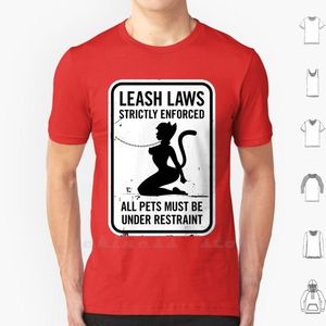 Wholesale leash fetish for sale - Group buy Men s T Shirts Leash Laws Strictly Enforced Catgirl Version T Shirt xl Cotton Cool Tee Bdsm Kinky Fetish Adult Mature Sexy Sex Dominant