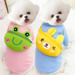 Fashion Dog Apparel crossbody zipper bag autumn and winter cute clothes