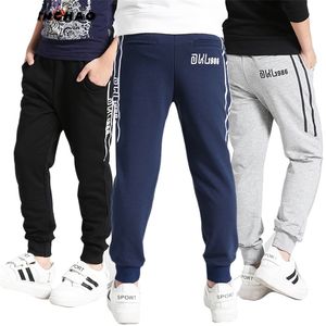 Boys Sport Pants Spring Kids Teen Clothes Casual Style Trousers For 6 8 10 12 Year Children Clothing 210527