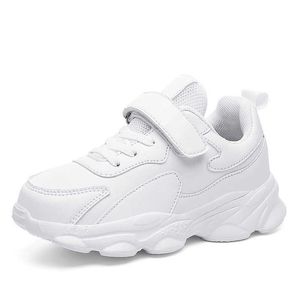 Chłopcy sneakers dzieci buty dla dziewcząt sneakers buty dla dzieci skórzane trenerzy do biegania obuwie anty-śliskie moda tenis menino g1025