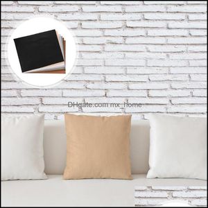 Pillow Bedding fornece t￪xteis home jardimpillow 8 folhas de retalhos de retalhos de retalhos de retalhos de tecido de algod￣o, fabricando material entrega 2021 lc