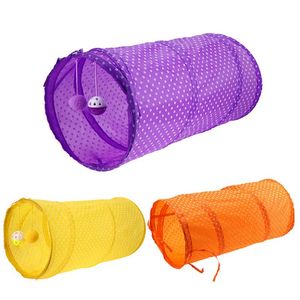 Cat Toys Pet Play FoldingTunnel Funny Long Tunnel Kitten Toy Gato Juguete Gift