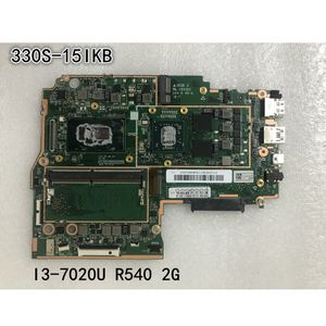 Original Laptop Lenovo IdeaPad 330S-15IKB Motherboard CPU I3-8130U R540 2G 4G FRU 5B20R07384