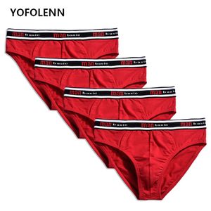 Högkvalitativa Briefs Mens Underkläder för män Calzoncillos Hombre Slip Cotton Male Jockstrap Underbyxor Underware Man Påse Kort 210707