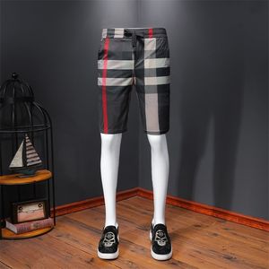Men's summer luxury brand fashion trend slim large casual shorts 210716