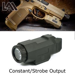 Tactical Scout Light Torcia stroboscopica APL compatta per binario Picatinny da 20 mm