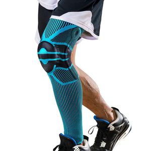 Wholesale ski shin pads for sale - Group buy Elbow Knee Pads Long Running Leg Sleeve Calf Brace Support Protector Ski Snowboard Sport Kneepad Football Shin Guard C