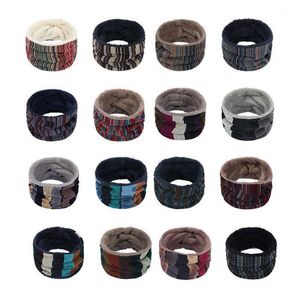 Universal Outdoor Cykling Vinter Tjockerad Varm Fleece Aeck Warmer Scarves Män Kvinnor Bandana Skidklättring Nackar Scarf N Caps Masks