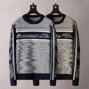 2021 MĘŻCZYZN MARKI LIST SWEATOR Haftowa jesienna zimowa bluza Załoga szyi długie rękawy swetry dla kobiet designerskich z kapturem