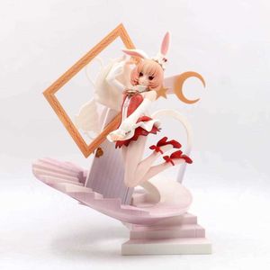 Anime FairyTale Another Alice Figure Doll White Rabbit FairyTale PVC Action Figure Statue Collection Model Toys Doll Gift Q0722