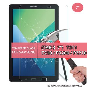 Proteggi schermo in vetro temperato per tablet per Samsung Galaxy TAB 3 7 