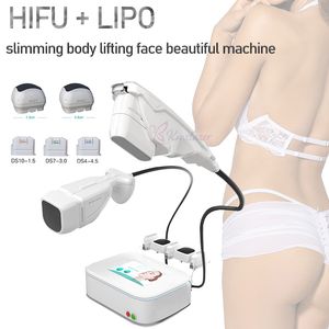 Портативный Hifu Liposonix Sliume Machine Liposonic FAT Снятие снятия для тела для тела и лица Высокая интенсивность Сосредоточенное ультразвуковое оборудование для красоты красоты