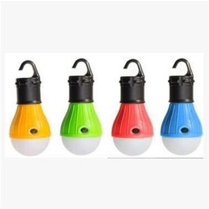 Hook hanging camping lamp tent emergency flashlight bulb 3LED small night mini