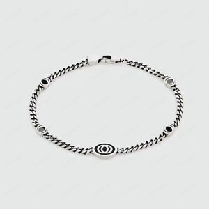 Designer amor para mulheres designers homens legal letra g pulseira com miçangas e charme hip-hop corrente d2112144z