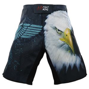 MMA Fighting Sports Shorts Mixed Fighting Training Fitness Jiu Jitsu Running Beach Muay Thai Muscle Shorts Men Summer Shorts T200414