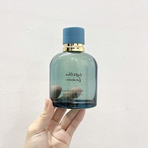 Deodorante per ambienti di alta qualità Profumo spray unisex che vende EDP 100 ml Azzurro per sempre fresco ed elegante Applicazione per il tempo libero Consegna gratuita