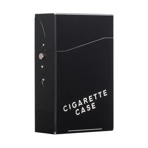 Colorful Aluminium Alloy Portable Tobacco Cigarette Case Holder Storage Automatic Flip Cover Box Innovative Protective Shell Preroll Rolling Smoking Tool