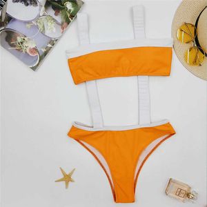 Bikini a vita alta 2019 costume da bagno donna push up costume da bagno donna costumi da bagno due pezzi costume da bagno separato bikini brasiliano taglio alto Y0820