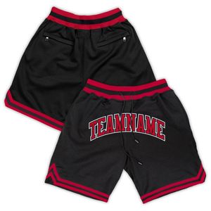 Ginásio Roupas Costume Basquete Shorts Stitch Nome / Número Calças Exterior Executando Sports Fitness Sweatpants