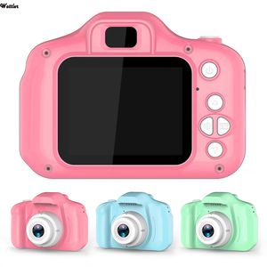 Kids Mini Digital Camera 2 Inch Cartoon Cute Camera Toys Children Birthday Christmas Gift 1080P Toddler Toys Camcorder Camera