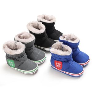 First Walkers 0-1 Year Old Baby Men's Boots Soft-soled Shoes Canvas