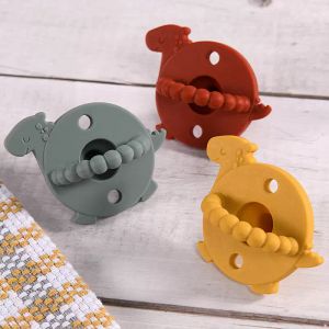 Baby silicone Pacifier Teethers dinosaur shaped toddler Nipple Soother Infant Soothers Toys