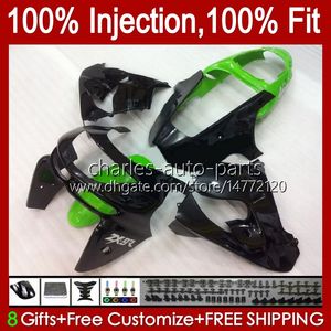 Injection mold Fairings For KAWASAKI NINJA ZX9 R ZX 9R 9 R 900 CC 98-99 Bodywork Kit 17No.52 ZX900 ZX9R 98 99 00 01 ZX-900 900CC ZX-9R 1998 1999 2000 2001 OEM Body green stock