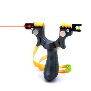 Professional Hand Tool Sets Flat Rubber Band Laser Aiming 98K Slings High Strength Steel Hunting Catapult Resin Sling S