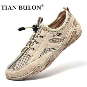 Scarpe casual da uomo Stilista da uomo Sneakers Mocassini stile britannico Uomo Mocassini Scarpe da barca in pelle traspirante Plus Size 38-46 H1115