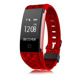 S2 pulseira inteligente relógio Monitor de frequência cardíaco ip67 esporte fitness rastreador inteligente relógio bluetooth tela de cor de pulso para android ios iphone