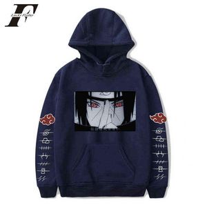 Uchiha Sasuke Kakashi Hoodies Anime Clothes Men womens Anime Sweatshirt Akatsuki Boy/girls Tracksuit Boy Hoody Y1109